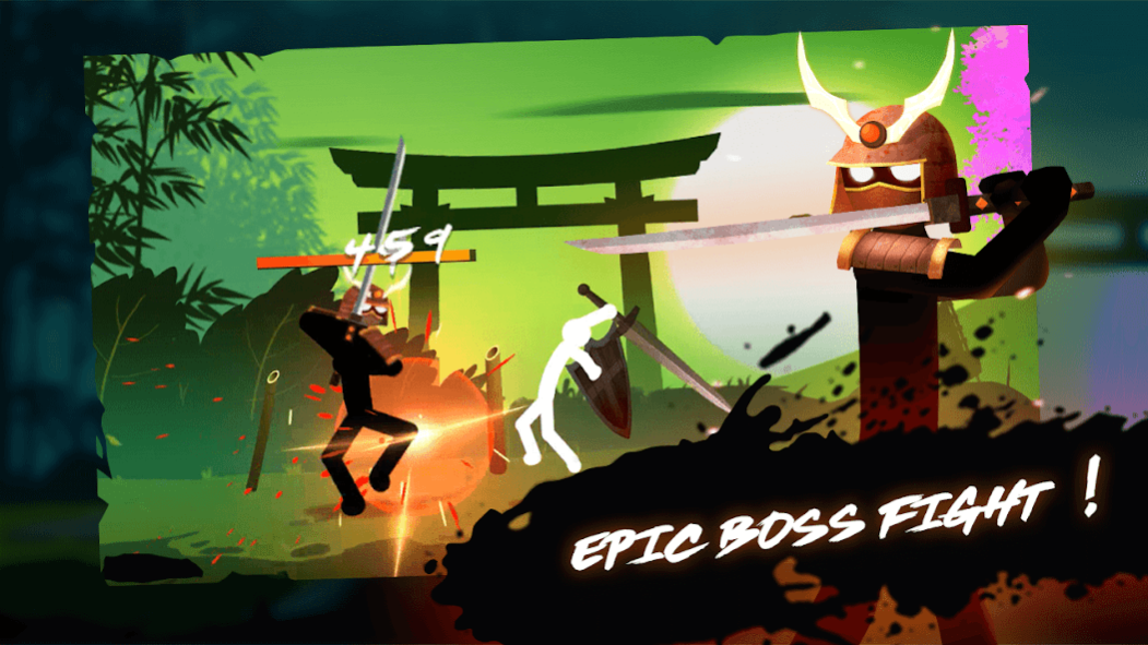 Stickman Weapon Master gameplay screenshot 1